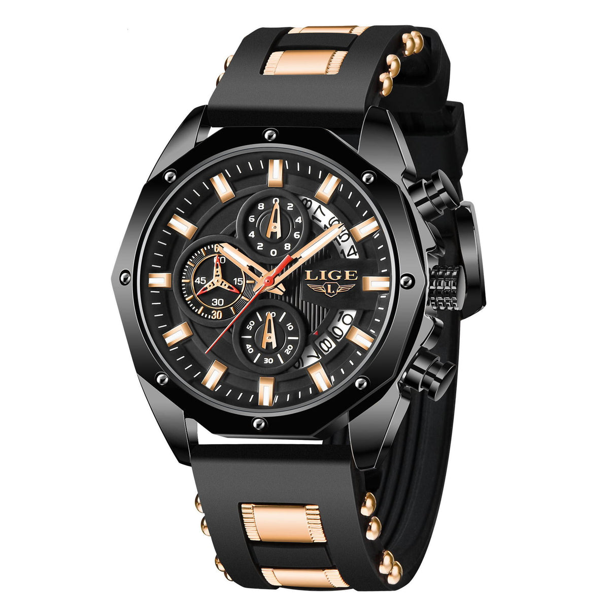 LIGE LG8908 Quartz Sport Watch, product photograph 7