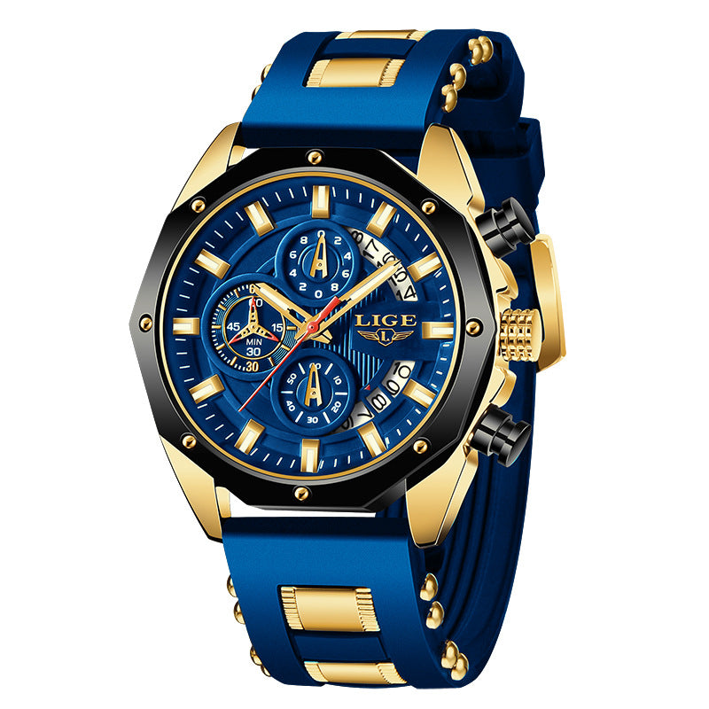 LIGE LG8908 Quartz Sport Watch, product photograph 5