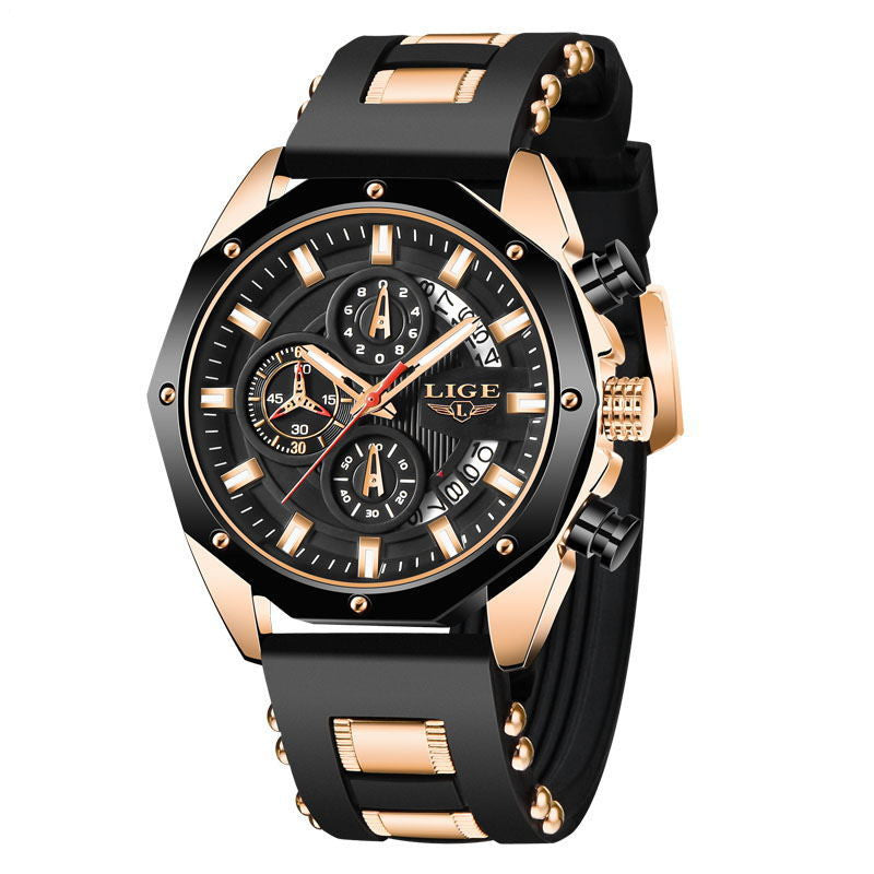 LIGE LG8908 Quartz Sport Watch, product photograph 2